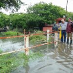 Erasmo González refuerza acciones en zonas afectadas por las torrenciales lluvias