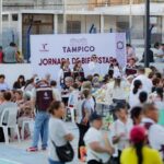 Encabeza Mónica Villarreal Jornada de Bienestar en la colonia Tolteca