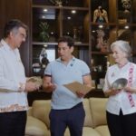 Reciben Américo y María piezas bendecidas por el Vaticano para la Virgen monumental de El Chorrito