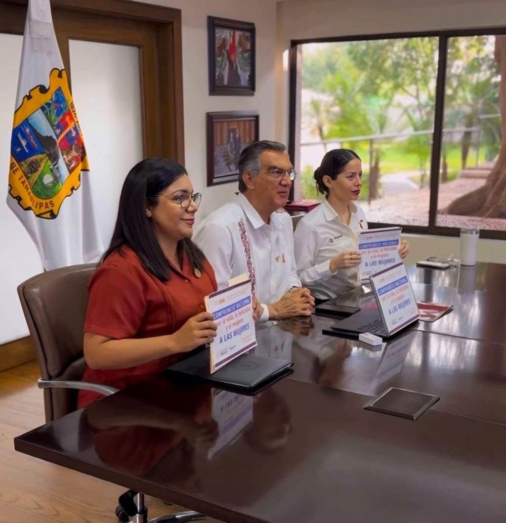 Reafirma Américo Villarreal su compromiso de Proteger a la Mujer