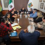 Evalúa Gabinete afectación por lluvias en Victoria.