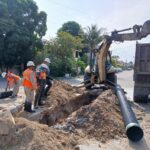 COMAPA SUR fortalece red de drenaje en la colonia Ampliación de la Unidad Nacional de Ciudad Madero