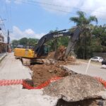 Rehabilitación de colector sanitario en la zona norte de Tampico, acción destacada de COMAPA SUR en 2025