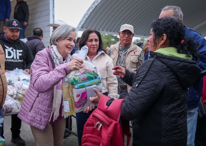 Lleva María de Villarreal miles de apoyos a Xicoténcatl con la Brigada ‘Transformando Familias’