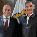 Américo Villarreal recibe al nuevo Fiscal General de Justicia de Tamaulipas, Jesús Eduardo Govea