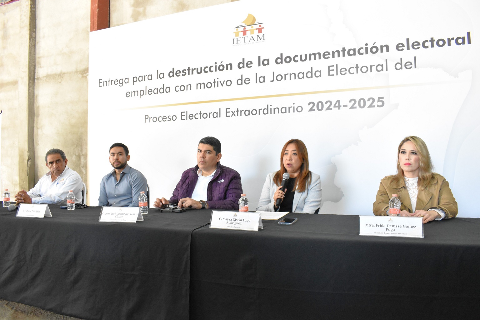 Realiza IETAM envío de la documentación electoral de la elección judicial para su destrucción y reciclaje