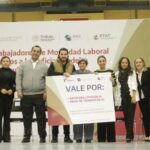 Encabeza Luis Gerardo Illoldi Reyes encuentro con trabajadores de Movilidad Laboral y entrega de equipos del subprograma Tamaulipas Equipa