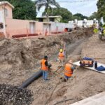 COMAPA SUR rehabilita colector sanitario en la colonia Enrique Cárdenas González