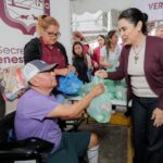 Encabeza Mónica Villarreal Jornada de Bienestar en la colonia Morelos