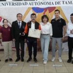 Recibe rector de la UAT reconocimiento de la Federación  Mexicana de Judo