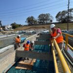 Realiza COMAPA Sur mantenimiento al sistema de sedimentadores en la Planta Potabilizadora Altavista