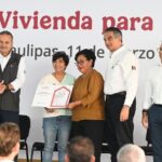Agradece Lalo Gattás a presidenta Sheinbaum impulso a la vivienda en Victoria.
