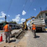 COMAPA SUR impulsa obra de rehabilitación sanitaria en la zona norte de Tampico