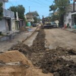 Obra en proceso mejorará el servicio de drenaje en la zona norte de Tampico: COMAPA