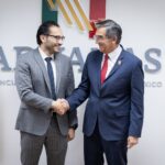 Se reúne Américo con nuevo titular de Aduanas; impulsa proyectos estratégicos en Tamaulipas
