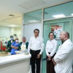 Supervisa Américo modernización del Centro Oncológico de Tamaulipas