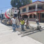 Reposición de pavimento en la colonia Enrique Cárdenas González fortalece la seguridad vial en Tampico: COMAPA