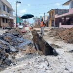 Avanza 70% rehabilitación de línea general de drenaje en la Vicente Guerrero: COMAPA