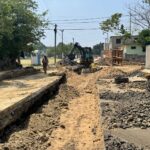 Avanza rehabilitación de colector sanitario en la colonia Solidaridad, Voluntad y Trabajo: COMAPA