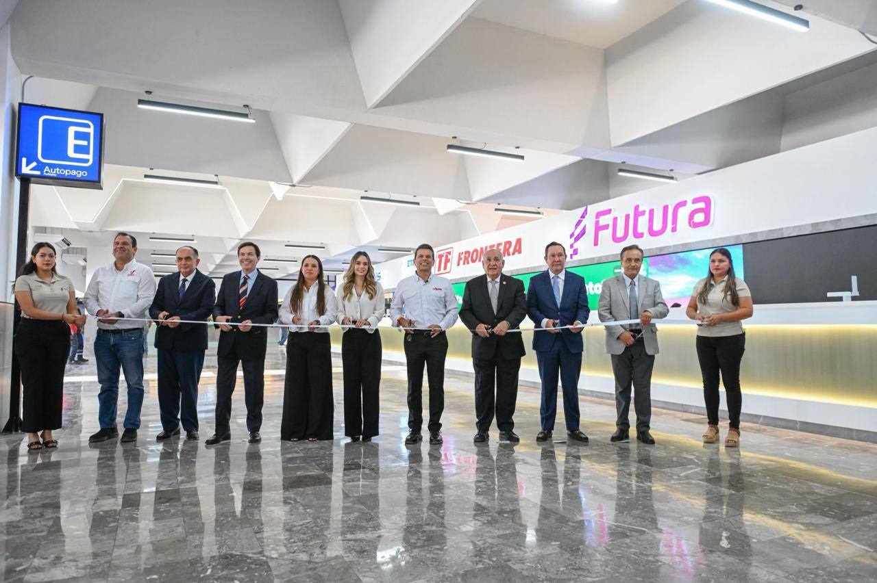 Inaugura alcalde Lalo Gattás moderna y funcional Central de Autobuses de Victoria.