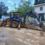 COMAPA Sur realiza reposición de línea general de drenaje en la colonia Obrera