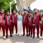 Mónica Villarreal reconoce el triunfo de Tampico quien se lleva 94 medallas de las 186 que se ganaron los atletas Tamulipecos
