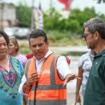 Recorre y supervisa alcalde Lalo Gattás operativo de limpieza en puntos de recolección de basura.