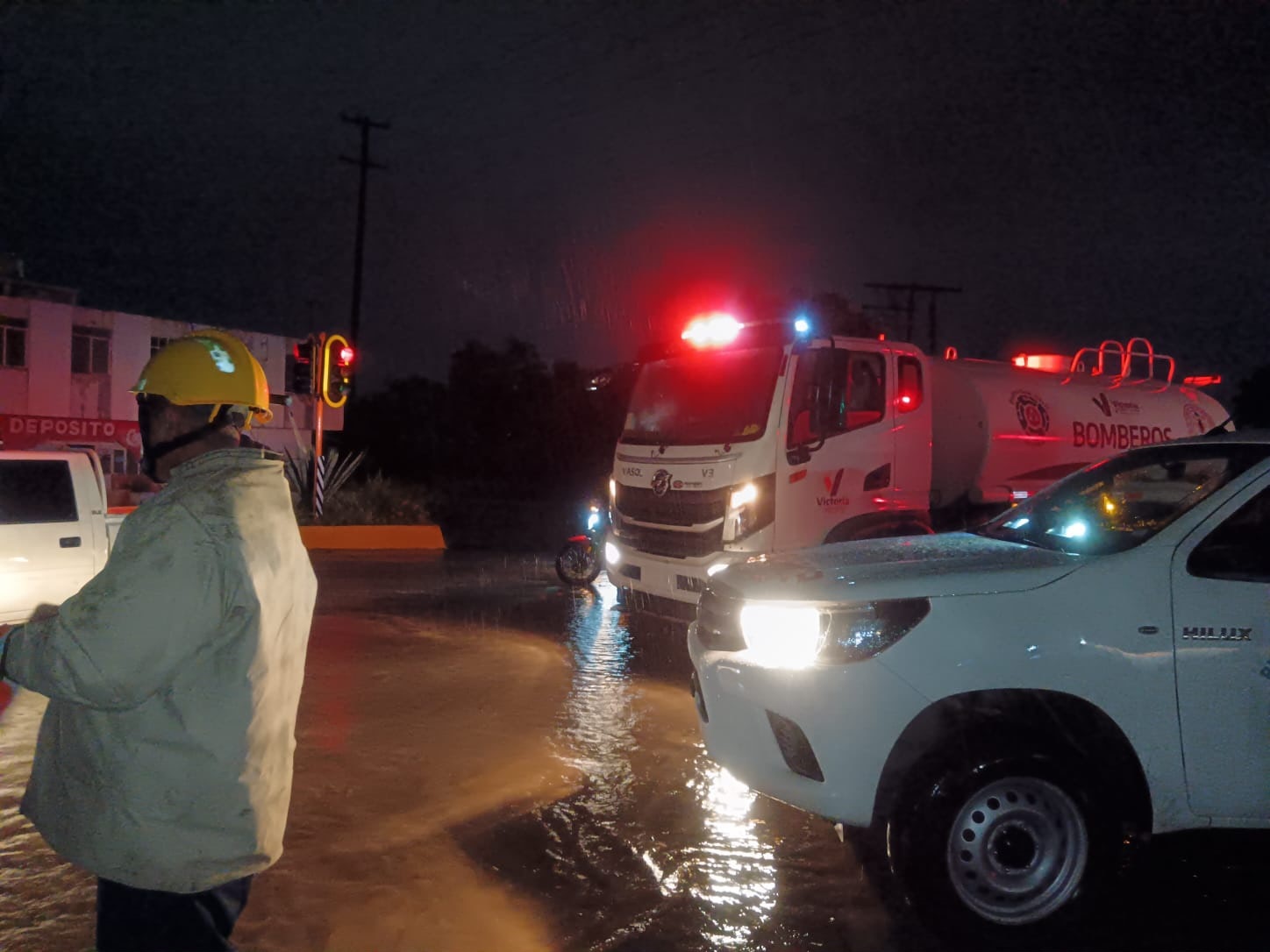 Activan el operativo de auxilio a la población por Tormenta