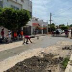 Avanza COMAPA Sur en la reposición de pavimentos tras obras de infraestructura hidráulica