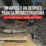 COMAPA SUR consolida renovación histórica de la red hidrosanitaria con la reposición de 63.37 kilómetros de tubería